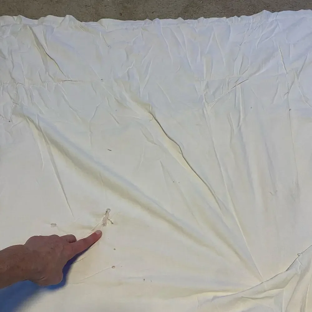 Handmade Vintage 30s Snowball Nine-Patch Quilt 67x72 Large Throw Blanket
